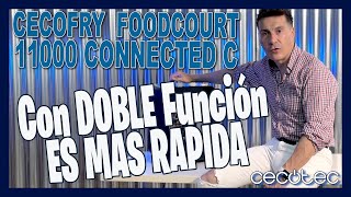 Freidora de Aire CECOFRY FOODCOURT 11000 CONNECTED C de Cecotec Unboxing y RECETAS Fáciles y RICAS [upl. by Nawyt]