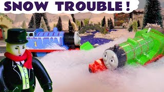 Thomas and Friends Toy Trains Snow Trouble Story [upl. by Nonnarb640]