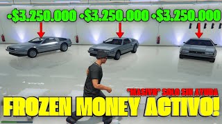 FROZEN MONEY MASIVO Funcionando SOLO SIN AYUDA 3250000 Super facil en GTA 5 ONLINE [upl. by Ades]