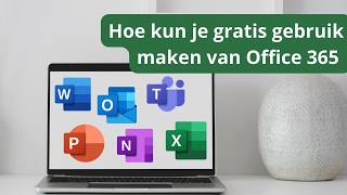 Hoe kun je gratis gebruik maken van Office 365  Word  Excel  PowerPoint  OneDrive  Teams [upl. by Thurlow]