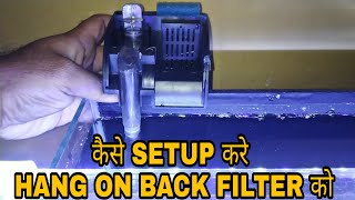 How To Setup Hang On Back Filter In Hindi  RS 1000 Hang On Back Filter [upl. by Queri]