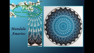 Mandala Amarins haken 100 cm [upl. by Kassity]