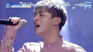 PRODUCE 101 SS2VietsubKara Downpour 소나기  PD101 Vocal Team [upl. by Schifra]