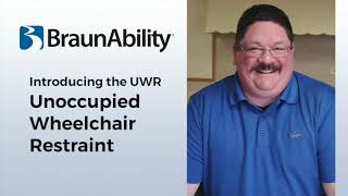 BraunAbility UWR  Unoccupied Wheelchair Restraint [upl. by Katlaps]