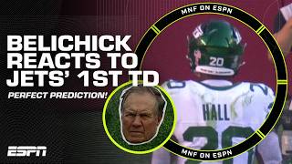 Bill Belichick is the FIRST on the Perfect Prediction Panel 🙌 Jets start off MNF 🔥  ManningCast [upl. by Eelyma96]