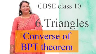 Chapter 6 Triangles Converse of BPT theorem CBSE class 10 in Malayalam [upl. by Atilam]