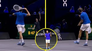 Laver Cup Chaos How Medvedev Angry Racket Throw Almost Got Him BANNED [upl. by Kreda]