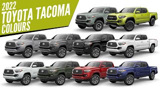 2022 Toyota Tacoma  All Color Options  Images  AUTOBICS [upl. by O'Neill]