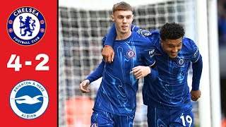 Chelsea vs Brighton  Cole Palmer 4 Goals Rutter Baleba in EPL Match 🥶 [upl. by Vaclava]