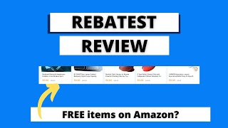 Does Rebatest Give You Free Amazon Items Review [upl. by Timotheus]