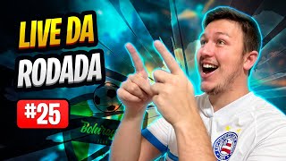 Cartola FC 2024  LIVE POKAS IDEIA RODADA 25 [upl. by Yffat]