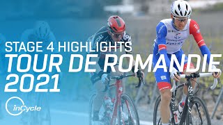 Tour de Romandie 2021  Stage 4 Highlights  inCycle [upl. by Peskoff]