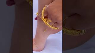 Beautiful silver gold polish Payal 😍✨youtubeshorts Mdjewellerslove shorts [upl. by Ami]