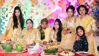 Gaye Holud  গায়ে হলুদ  Gaye Holud Of Gisan Hossain Babu  Bangladeshi Wedding [upl. by Nyloj553]