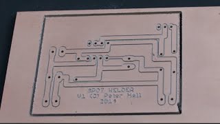 diy microwave spot welder  timing circuit board [upl. by Corabelle]