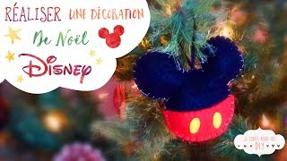 DÉCORATION DISNEY MICKEY NOËL  DIY [upl. by Akinod871]