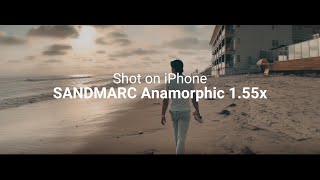 Anamorphic 155x  iPhone 14 Pro  Cinematic 4k  SANDMARC [upl. by Yknarf]