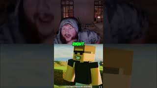 Caseoh Reacts to EPIC FanMade Minecraft Animation 😱✨ [upl. by Aiet771]