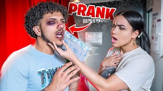 I GOT JUMPED PRANK ON MY FIANCEE [upl. by Onez680]