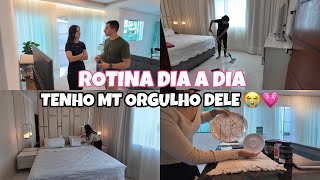 Os pendentes do quarto foram instalados ✨ Meu marido foi entrevistado  Recebidos dona de casa 💖 [upl. by Joachima97]