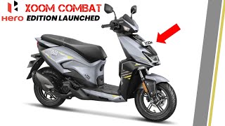 Finally Hero Xoom Combat Edition Launched 💥 2 Big Changes  New On Road Price  Hero Xoom New Model [upl. by Mis]