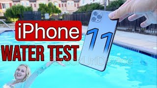 iPhone 11 Pro Max Water Test ACTUALLY Fully Waterproof [upl. by Boothman]