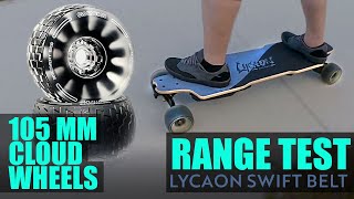 Lycaon Swift Range Test  105mm Cloudwheels [upl. by Leanor]