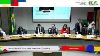 Coletiva Técnica sobre o PLP da Reforma Tributária [upl. by Nnorahs]