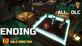 Minecraft Dungeons ALL DLC WALKTHROUGH  ENDING  GALE SANCTUM [upl. by Uase]