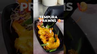 prawns  tempura crispy 🍤 food hyderabadfoodie continentalfood foodie tempuraprawanschinese [upl. by Orme]