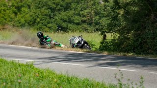 🇫🇷 Course de cote de Frangy 2024  Crash  Moto  Quad  Sidecar [upl. by Aniez245]