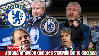 Roman Abramovich Donates 100 Million to Chelsea for Staff Player Development and Charity [upl. by Craggie]