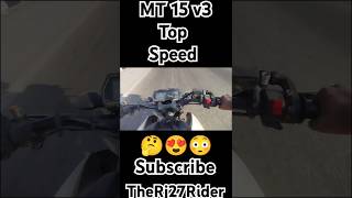 MT15 v3 2023 model Top speed on highway  best bike in the segment yamaha trending shots reels [upl. by Udenihc515]