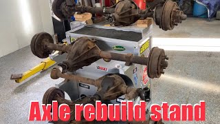 Axle Rebuild amp storage Stand Jeep Dana’s and more [upl. by Esinert]