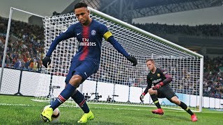 PES 2019  Neymar Goals amp Skills HD [upl. by Nosille]