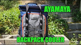 Ayamaya Backpack Cooler [upl. by Ynohtnanhoj11]