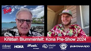 Kristian Blummenfelt Breakfast with Bob Kona PreShow 2024 [upl. by Rayford]