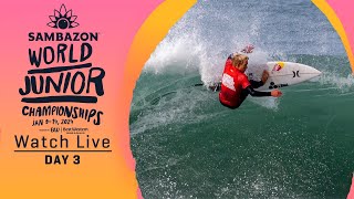 WATCH LIVE 2023 SAMBAZON World Junior Championships hosted by Best Western  Day 3 [upl. by Ori]