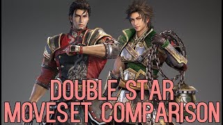 DYNASTY WARRIORS 9 Double Star Moveset Comparison [upl. by Mccurdy696]