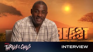 BEAST – Exclusive Interview Idris Elba Sharlto Copley Iyana Halley  AMC Theatres 2022 [upl. by Shelden]