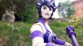 Masters of the Universe Stop Motion Fan Film  Teela VS Evil Lyn [upl. by Acireed]