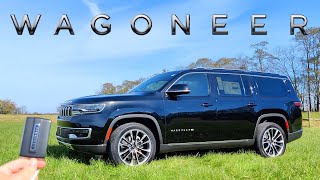 2022 Jeep Wagoneer  Is This the BEST New SUV of the Year [upl. by Eimmit]