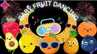 Baby Fruit Sensory Spectacle Bouncing and Dancing Fun [upl. by Larrie498]