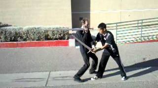 italian longsword techniques [upl. by Sorcim]