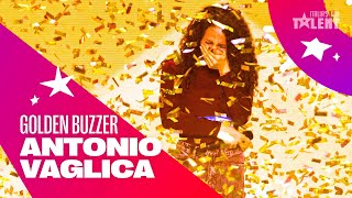 Antonio Vaglica 🌟 il primo GOLDEN BUZZER di Elio a Italias Got Talent [upl. by Henn352]