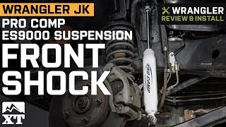 Jeep Wrangler JK Pro Comp ES9000 Series Suspension Front Shock for 02quot Lift 2007 2018 Review amp I [upl. by Gilbertine]