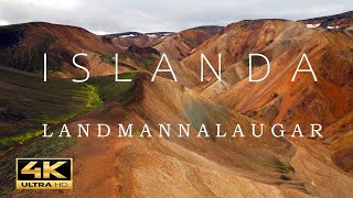 Landmannalaugar 4K  ISLANDA agosto 2024  drone  Silvia Ferroni [upl. by Joy]