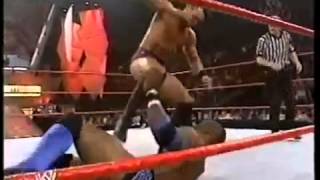 Shelton Benjamin VS Shawn Stasiak 9802 [upl. by Schuyler533]