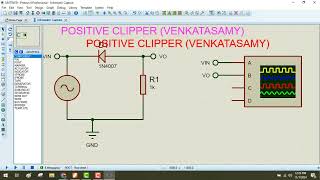 Diode Clippers and Clampers  Proteus Simulation [upl. by Arikahc419]