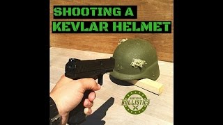 Shooting A Kevlar Helmet [upl. by Albertson]